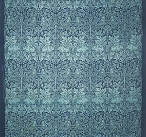 プリントテキスタイル-ブレールラビット 作： William Morris